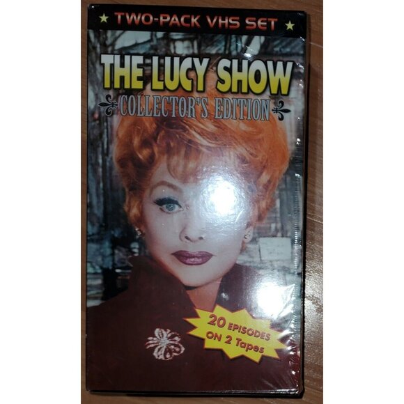 The Lucy Show Collector's Edition 2 Pack VHS Set Brand New, Factory Sealed! - Picture 1 of 6
